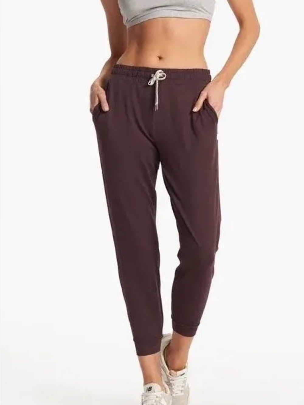 Vuori Performance Joggers Womens Medium Brown Athleisure